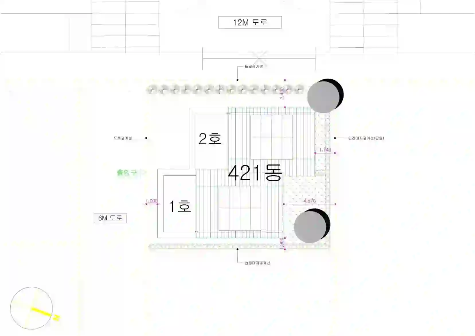 운정신도시 라피아노 4단지 배치도 이미지